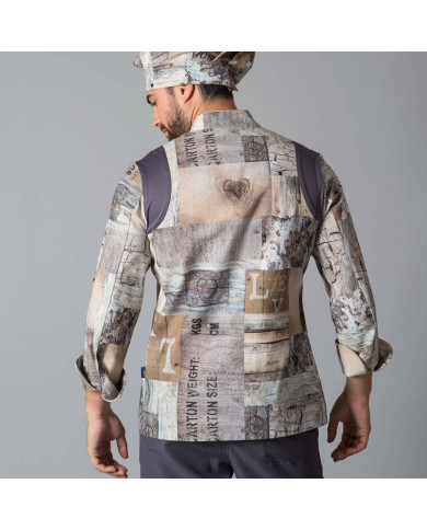CHAQUETA COCINA UNISEX MADERAS GARYS | Chaqueta de Chef