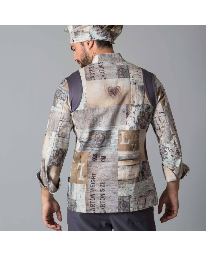 CHAQUETA COCINA UNISEX MADERAS GARYS | Chaqueta de Chef
