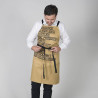 DELANTAL CON PETO GOURMET ESTAMPADO 92X75 CM GARYS