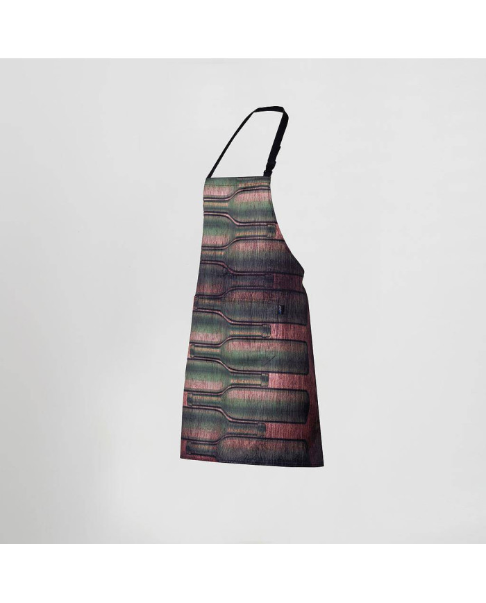 DELANTAL CON PETO ESTAMPADO 80X68 CM GARYS | Delantales
