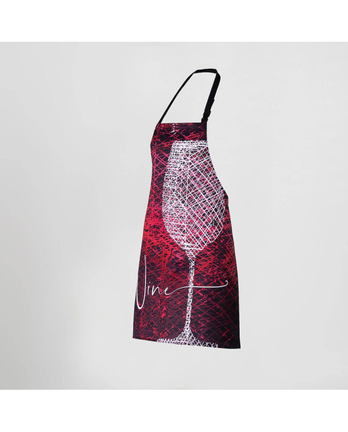 DELANTAL CON PETO ESTAMPADO 80X68 CM GARYS | Delantales