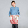 DELANTAL SIN PETO LONETA RAYAS 45X68 CM GARYS | Delantales