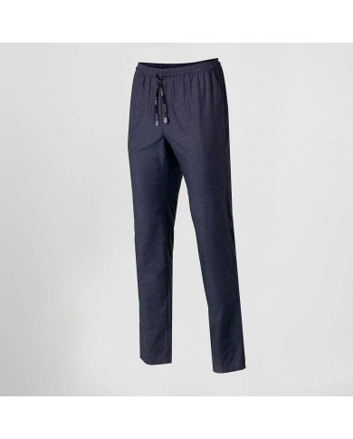 PANTALON UNISEX CON CORDON CHAMBRAY ROMBOS GARYS |