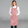 DELANTAL CON PETO SARGA RUSTICA 87X74 CM GARYS | Delantales