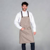 DELANTAL CON PETO SARGA RUSTICA 87X74 CM GARYS | Delantales