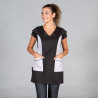 CASULLA NEGRA COMBINADA GARYS | Casullas | Uniformes