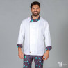 CHAQUETA COCINA UNISEX PLANET TEJIDO RECICLADO MICROFIBRA
