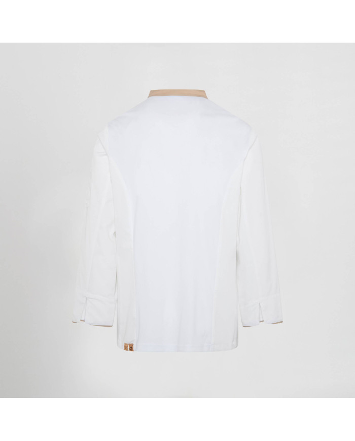 CHAQUETA COCINA HOMBRE OTERO TEJIDO RECICLADO Y ORGANICO KLOPMAN GARYS