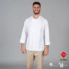 CHAQUETA COCINA UNISEX HARO TEJIDO RECICLADO Y ORGANICO