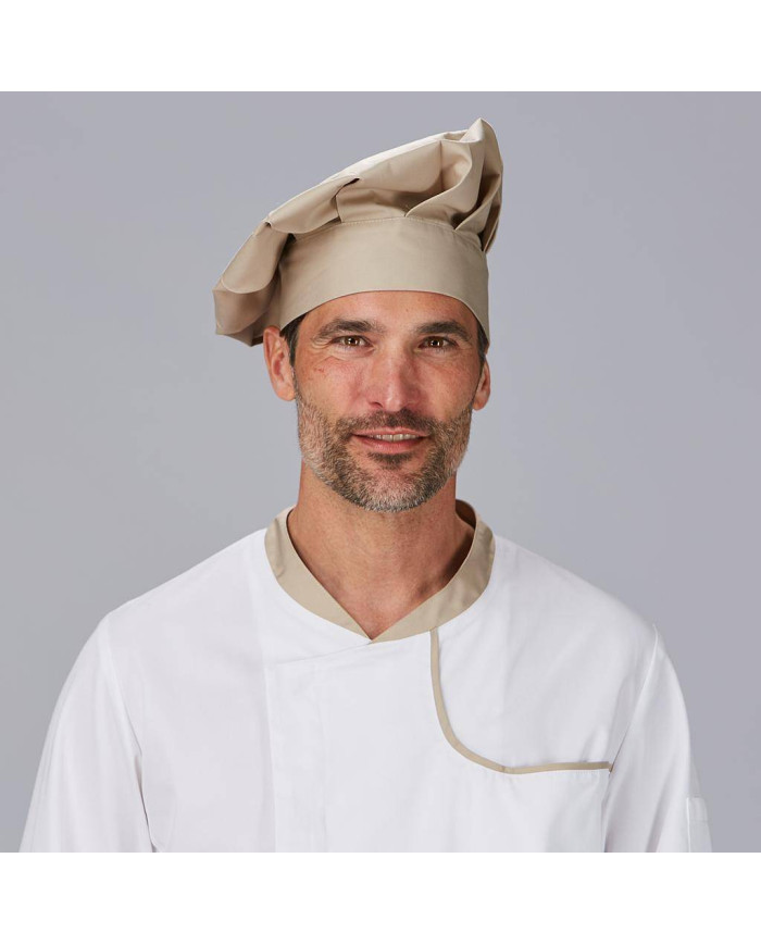 GORRO GRAN CHEF TEJIDO RECICLADO Y ORGANICO KLOPMAN GARYS
