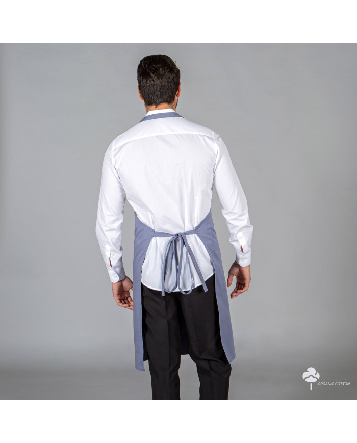 DELANTAL CON PETO TEJIDO ORGANICO 91X74 CM GARYS |