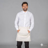 DELANTAL SIN PETO TEJIDO ORGANICO 47X72 CM GARYS |