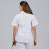 BATA MUJER CORTA BLANCA M/C GARYS
