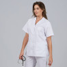 BATA MUJER CORTA BLANCA M/C GARYS
