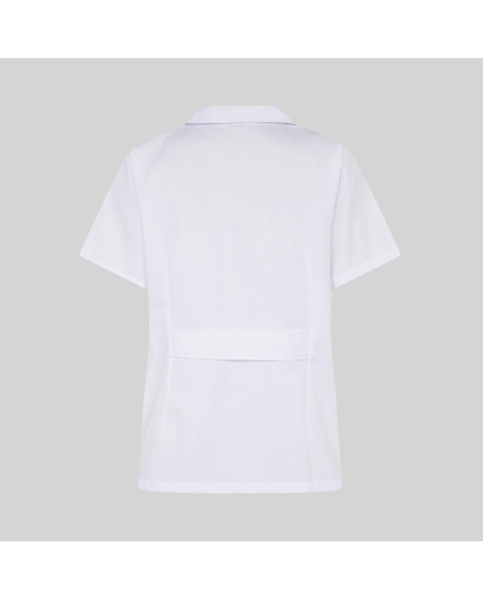 BATA MUJER CORTA BLANCA M/C GARYS