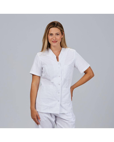 BATA MUJER OPORTO CORCHETES BLANCA GARYS