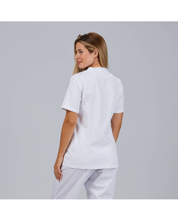 BATA MUJER OPORTO CORCHETES BLANCA GARYS