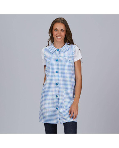 BATA MUJER S/MANGA VICHY BAMBULA ADULTO GARYS