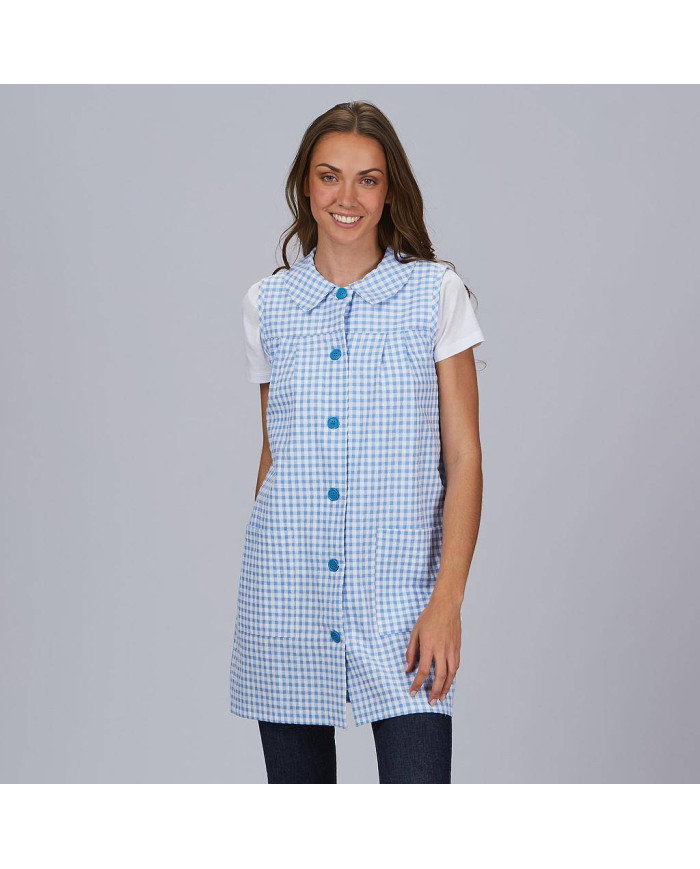 BATA MUJER S/MANGA VICHY BAMBULA ADULTO GARYS