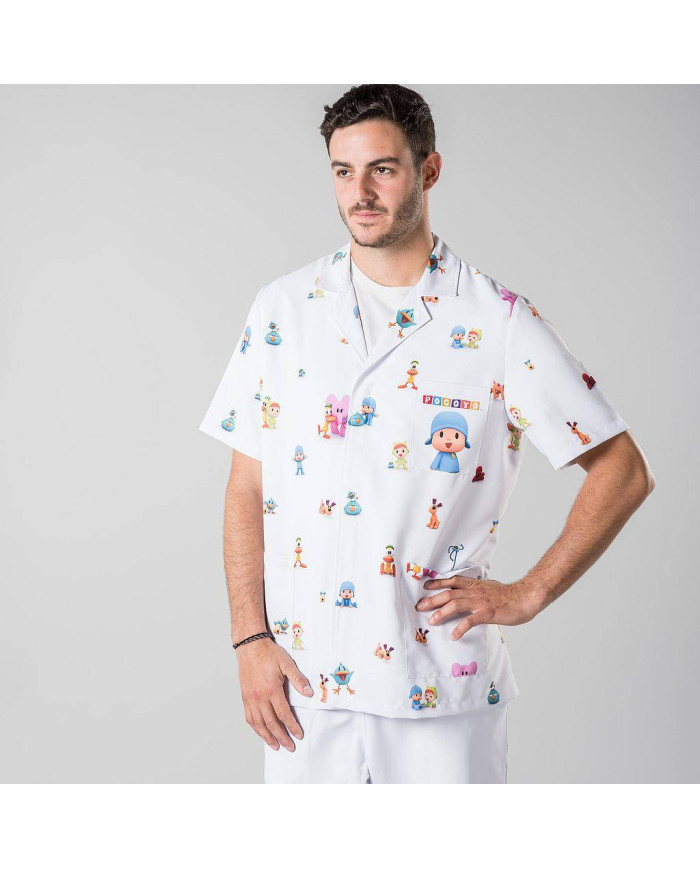 BATA CORTA HOMBRE POCOYO GARYS | Batas | Uniformes