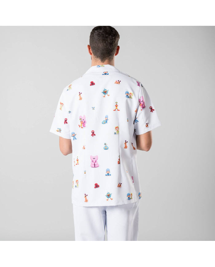 BATA CORTA HOMBRE POCOYO GARYS | Batas | Uniformes