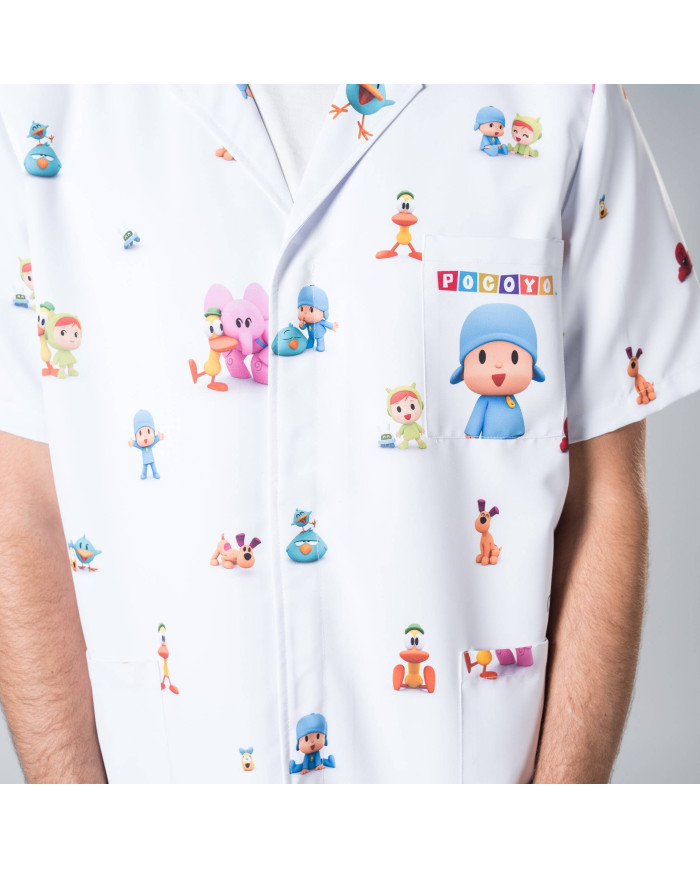BATA CORTA HOMBRE POCOYO GARYS | Batas | Uniformes