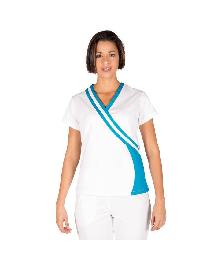BLUSA SANITARIO MUJER COMBINADA GARYS | Blusas | Uniformes