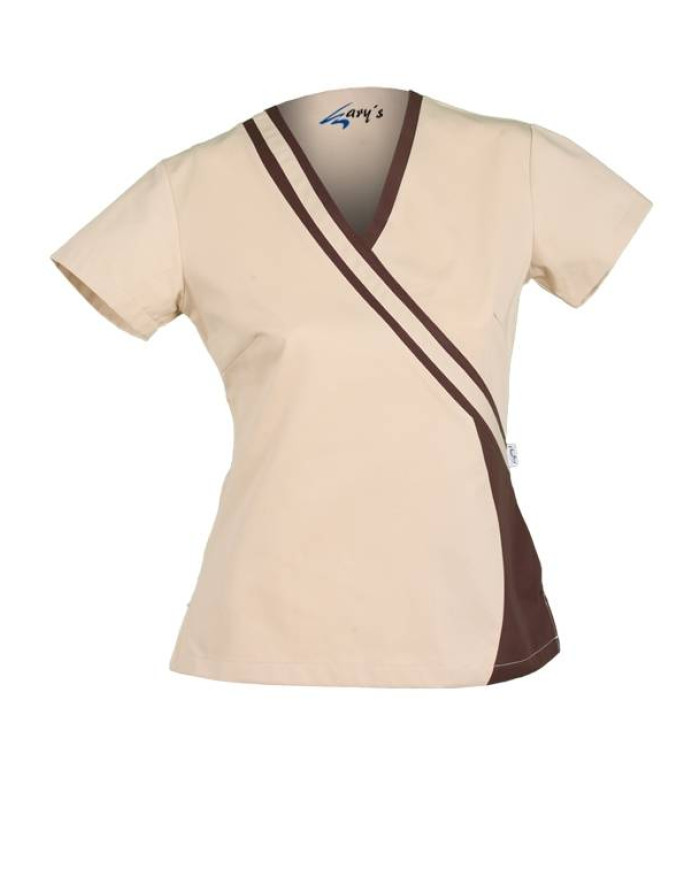 BLUSA SANITARIO MUJER COMBINADA GARYS | Blusas | Uniformes