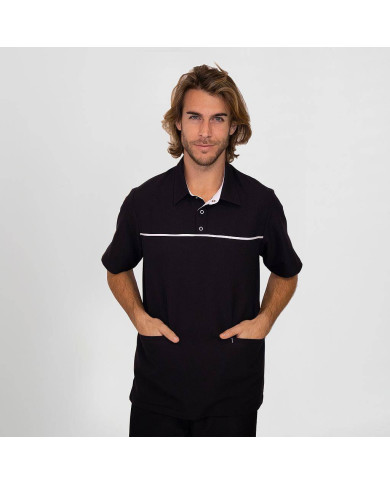 POLO HOMBRE JAVIER SLIM FIT ELASTIK GARYS
