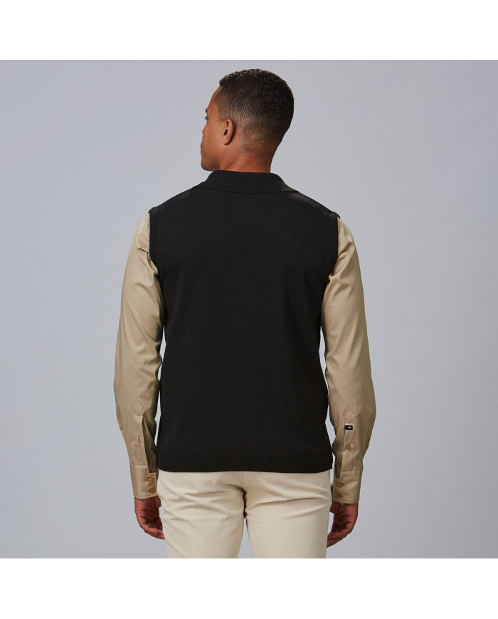 CHALECO CUELLO SOLAPA ABOTONADO HOMBRE GARYS
