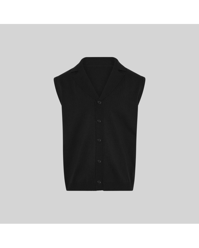 CHALECO CUELLO SOLAPA ABOTONADO HOMBRE GARYS