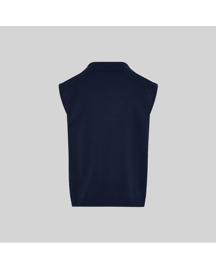CHALECO CUELLO SOLAPA ABOTONADO HOMBRE GARYS