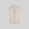 CHALECO CUELLO SOLAPA ABOTONADO HOMBRE GARYS