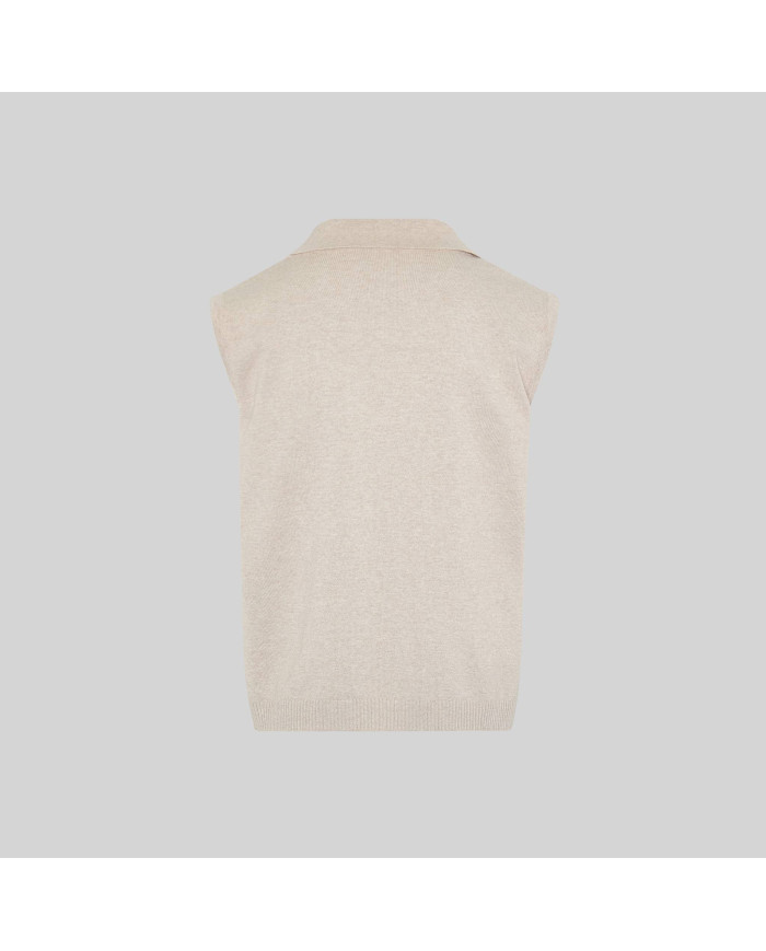 CHALECO CUELLO SOLAPA ABOTONADO HOMBRE GARYS