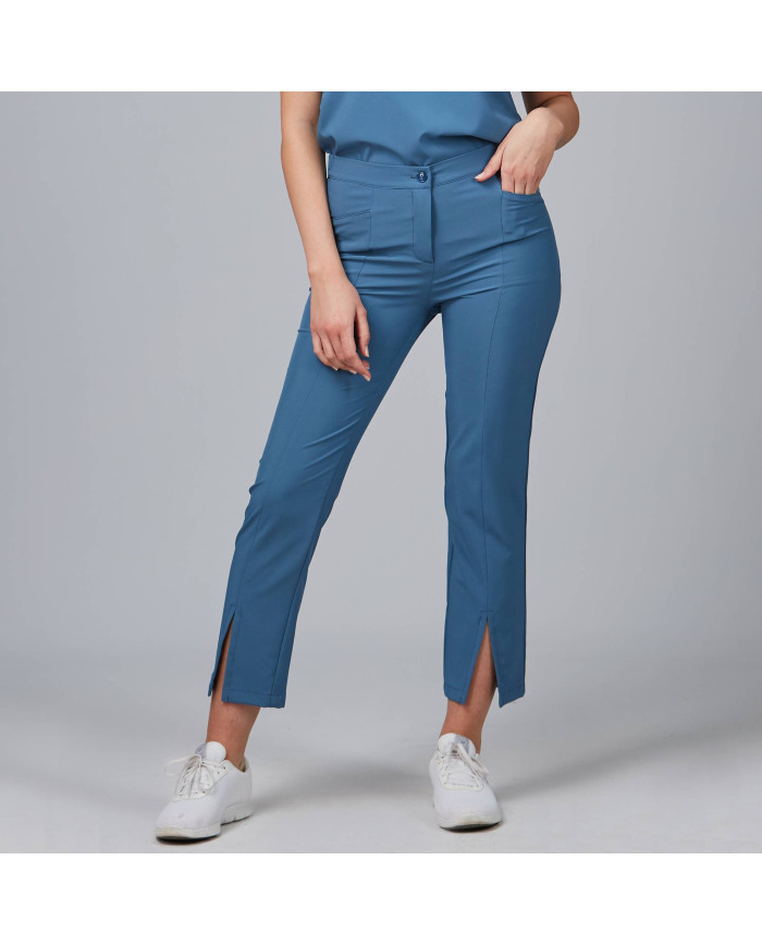 PANTALON MUJER ABERTURA CENTRAL EN BAJO GARYS