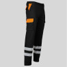PANTALON UNISEX MULTIBOLSILLOS ELASTICO GAMO COMBI + 2 BANDAS REFLECT. GARYS
