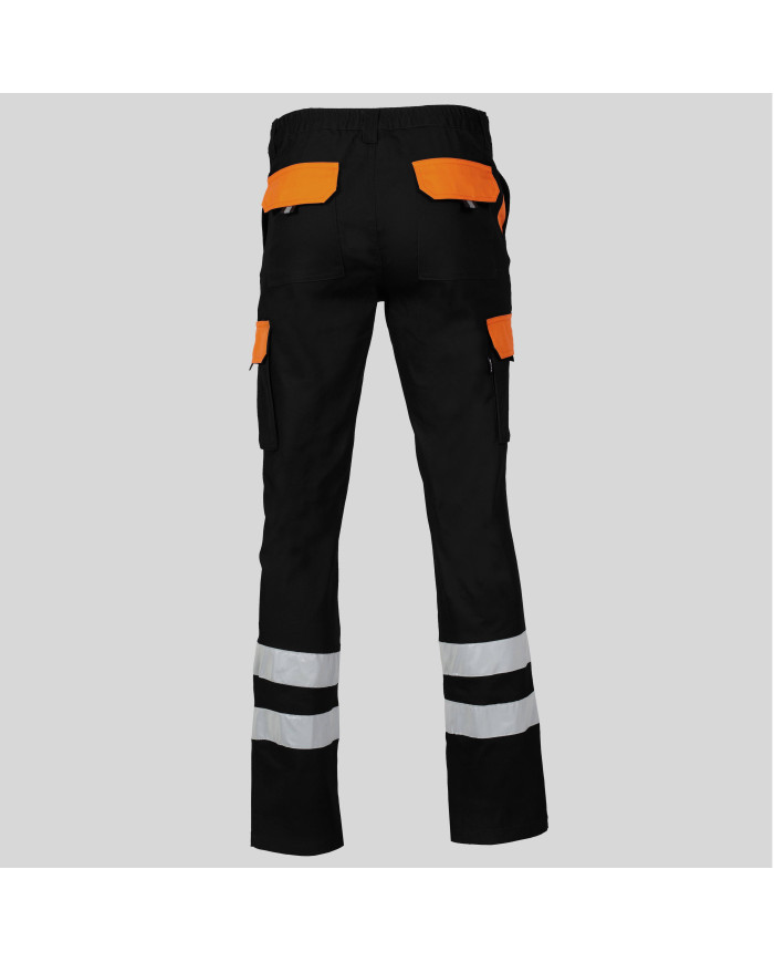 PANTALON UNISEX MULTIBOLSILLOS ELASTICO GAMO COMBI + 2 BANDAS REFLECT. GARYS