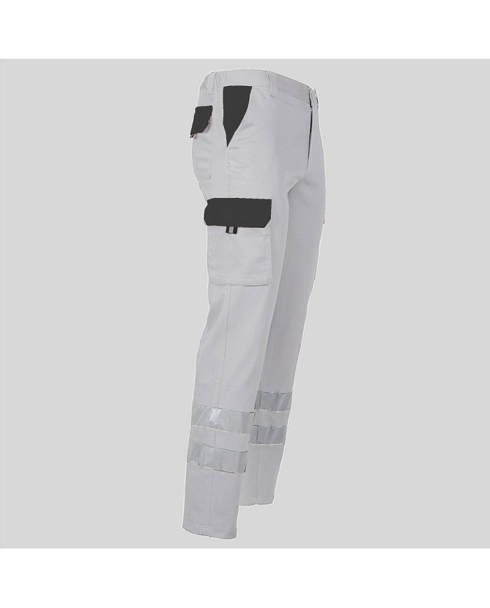 PANTALON UNISEX MULTIBOLSILLOS ELASTICO GAMO COMBI + 2 BANDAS REFLECT. GARYS