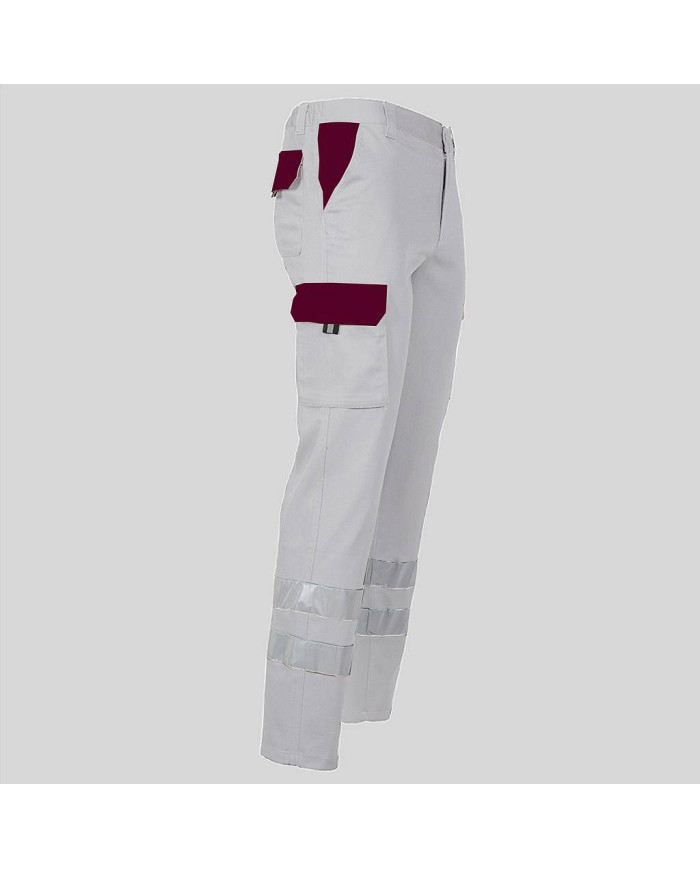 PANTALON UNISEX MULTIBOLSILLOS ELASTICO GAMO COMBI + 2 BANDAS REFLECT. GARYS