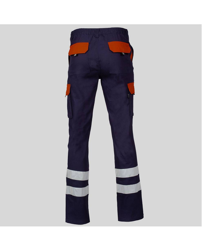PANTALON UNISEX MULTIBOLSILLOS ELASTICO GAMO COMBI + 2 BANDAS REFLECT. GARYS