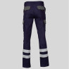 PANTALON UNISEX MULTIBOLSILLOS ELASTICO GAMO COMBI + 2 BANDAS REFLECT. GARYS