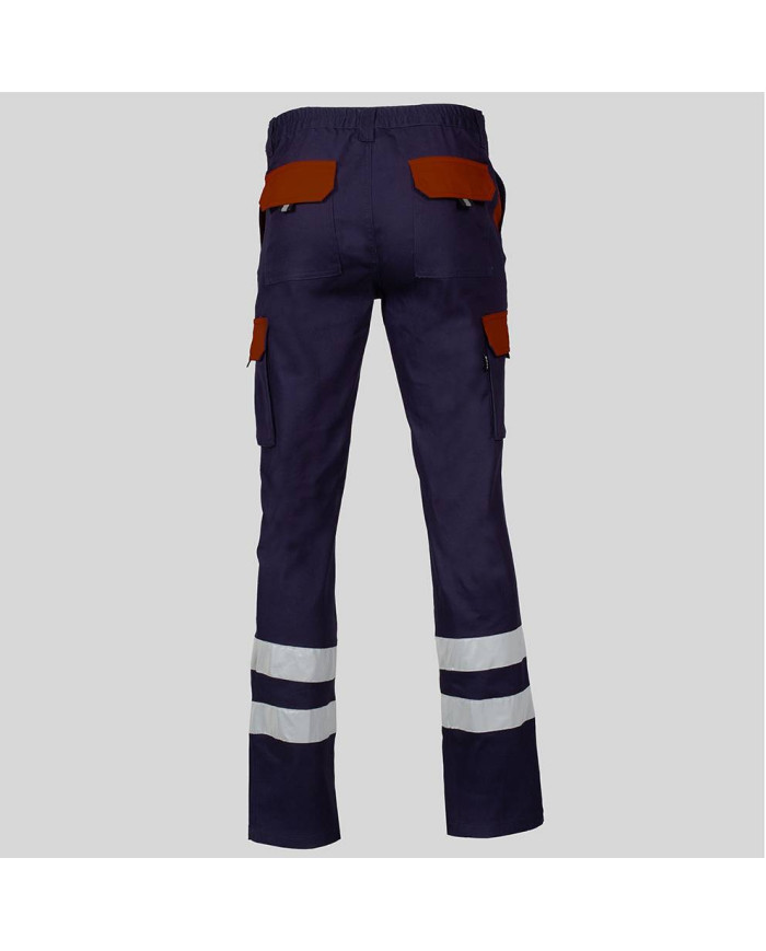 PANTALON UNISEX MULTIBOLSILLOS ELASTICO GAMO COMBI + 2 BANDAS REFLECT. GARYS
