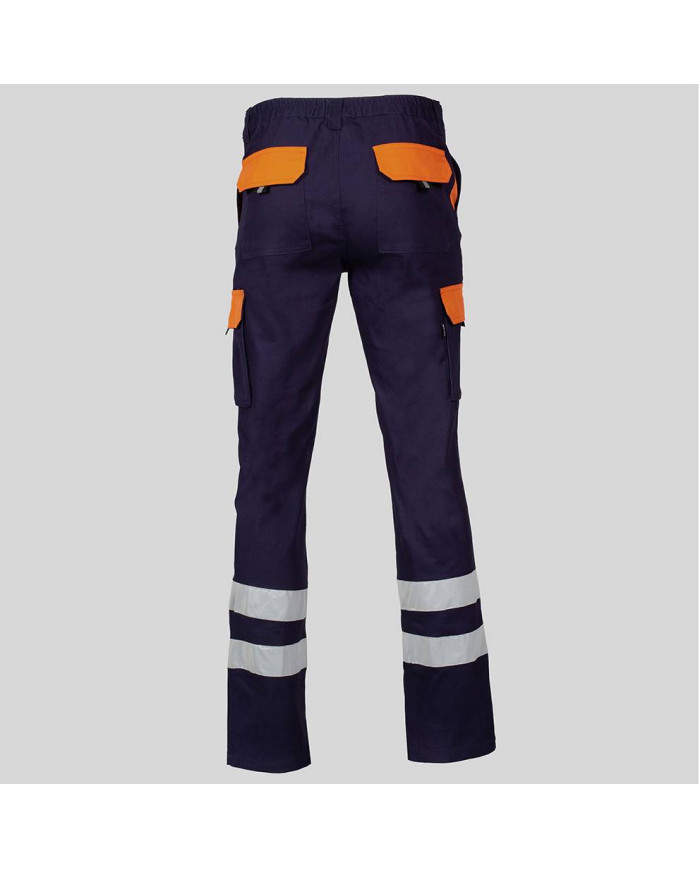 PANTALON UNISEX MULTIBOLSILLOS ELASTICO GAMO COMBI + 2 BANDAS REFLECT. GARYS