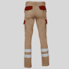 PANTALON UNISEX MULTIBOLSILLOS ELASTICO GAMO COMBI + 2 BANDAS REFLECT. GARYS