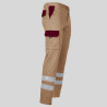 PANTALON UNISEX MULTIBOLSILLOS ELASTICO GAMO COMBI + 2 BANDAS REFLECT. GARYS