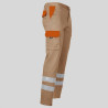 PANTALON UNISEX MULTIBOLSILLOS ELASTICO GAMO COMBI + 2 BANDAS REFLECT. GARYS