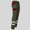 PANTALON UNISEX MULTIBOLSILLOS ELASTICO GAMO COMBI + 2 BANDAS REFLECT. GARYS
