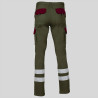 PANTALON UNISEX MULTIBOLSILLOS ELASTICO GAMO COMBI + 2 BANDAS REFLECT. GARYS