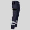 PANTALON UNISEX MULTIBOLSILLOS ELASTICO GAMO COMBI + 2 BANDAS REFLECT. GARYS