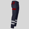 PANTALON UNISEX MULTIBOLSILLOS ELASTICO GAMO COMBI + 2 BANDAS REFLECT. GARYS